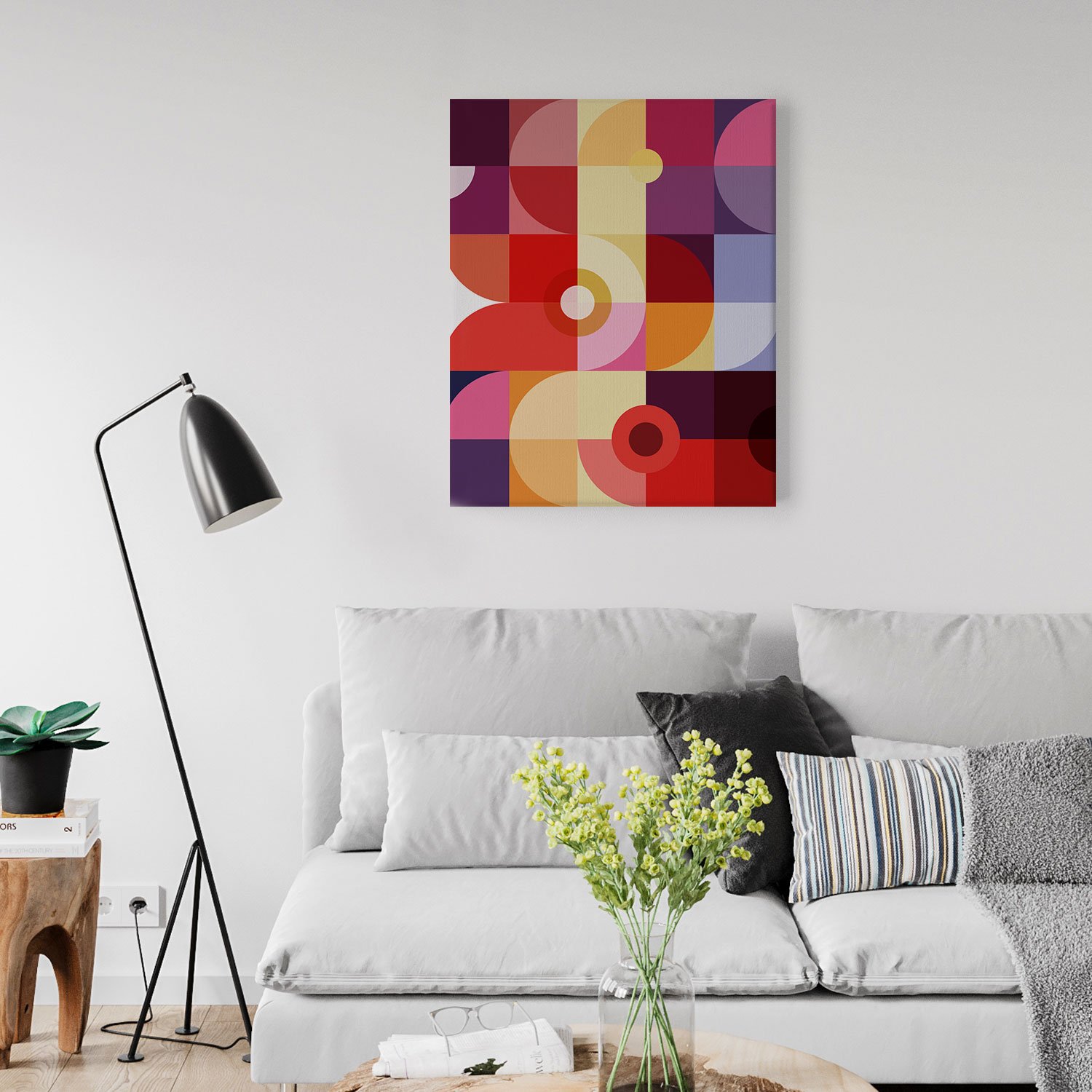 Image of Mechanics of Color No. 3 Canvas Print