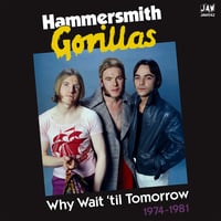 Image 1 of HAMMERSMITH GORILLAS - Why Wait 'til Tomorrow 1974-1981 2xLP JAW042 