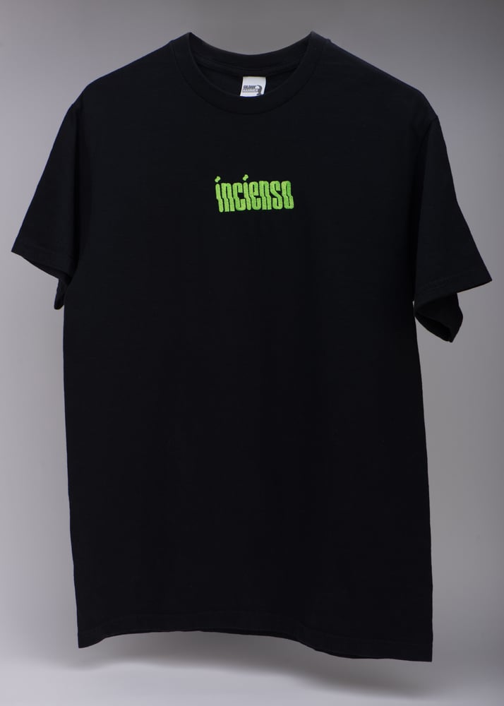 Image of EMBROIDERED LOGO TEE BLACK