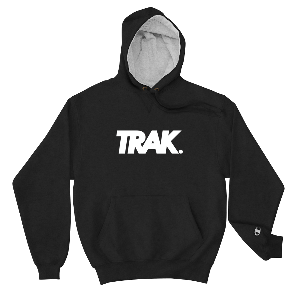Image of TRAK. CHAMPION HOODIE Collection  (Black)