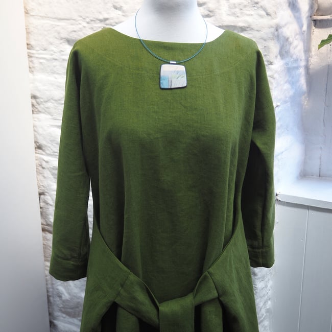 Elements Range - Mere Porcelain Ceramic Necklace (Squared)