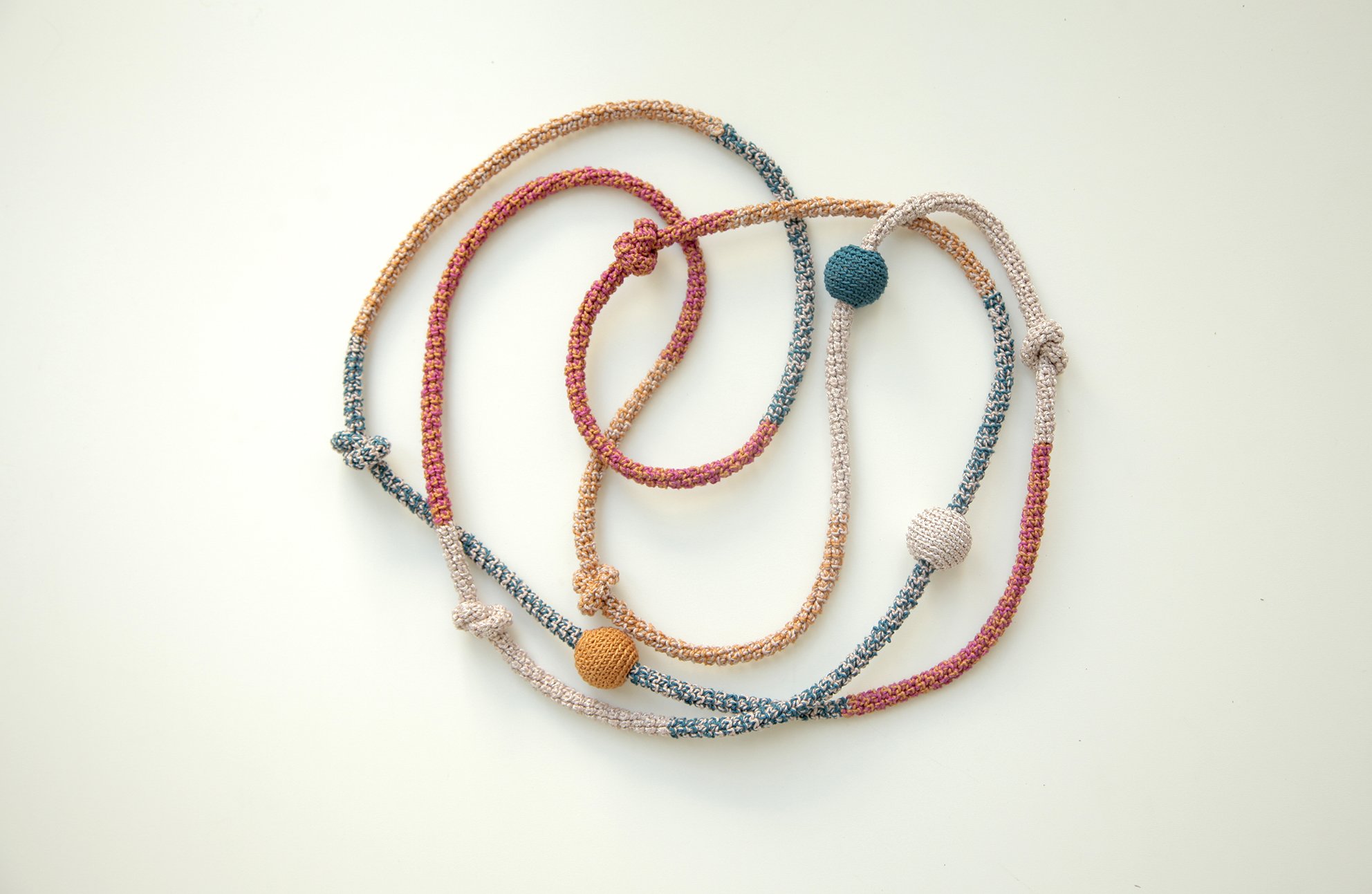 Image of Honey bee Snake Necklace