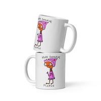 Image 3 of dopamine White glossy mug