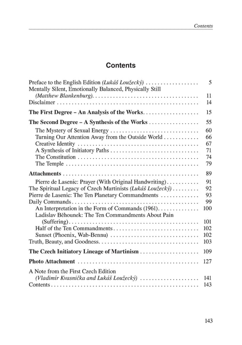 Image of Hermetic Initiation Into Martinism by Pierre de Lasenic hardcover book