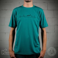 Image 2 of T-SHIRT SPORT GLOBE JADE