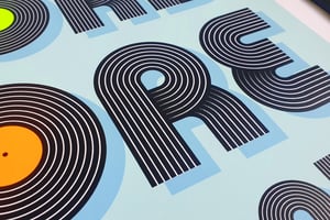 Image of RECORDS ARE GOOD FOR YOU! Screen Print