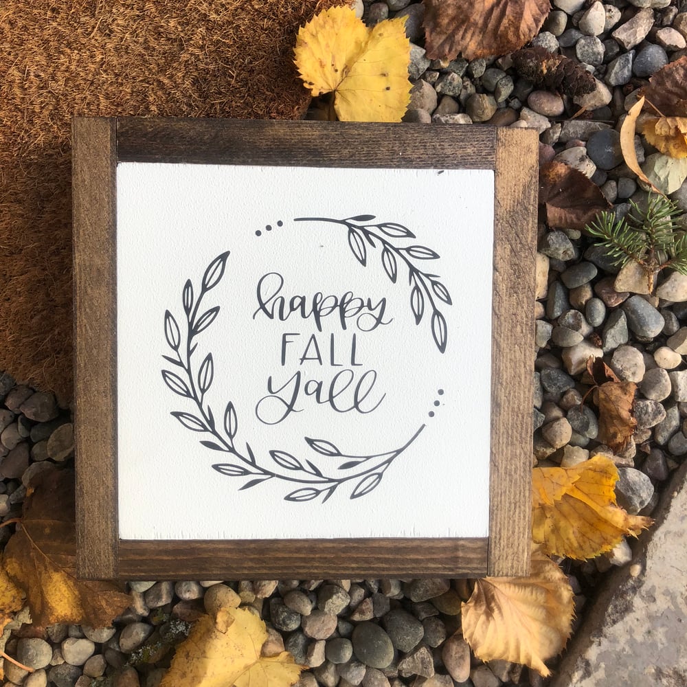Image of Happy Fall y’all