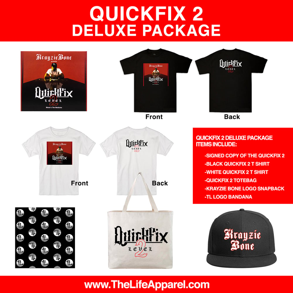 Image of Krayzie Bone : QUICKFIX 2 Deluxe Package