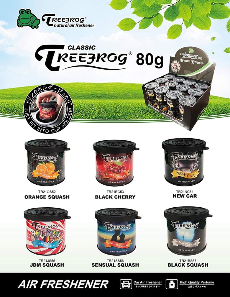 Image of Treefrog 80g Canister Air Freshener