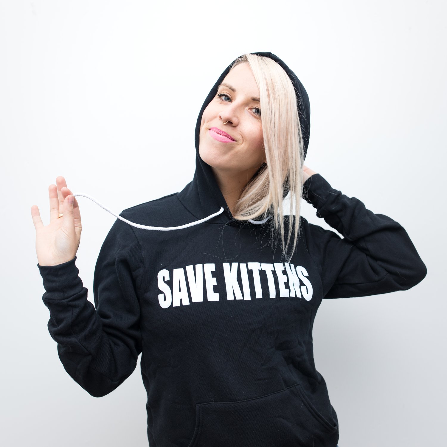 Image of Save Kittens Hoodie