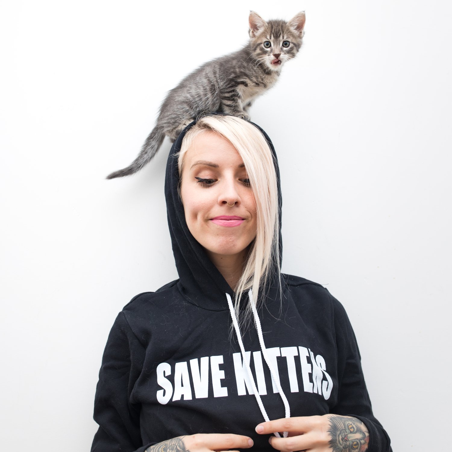 Image of Save Kittens Hoodie