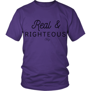 Image of Real & Righteous shirt