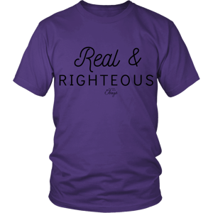 Image of Real & Righteous shirt