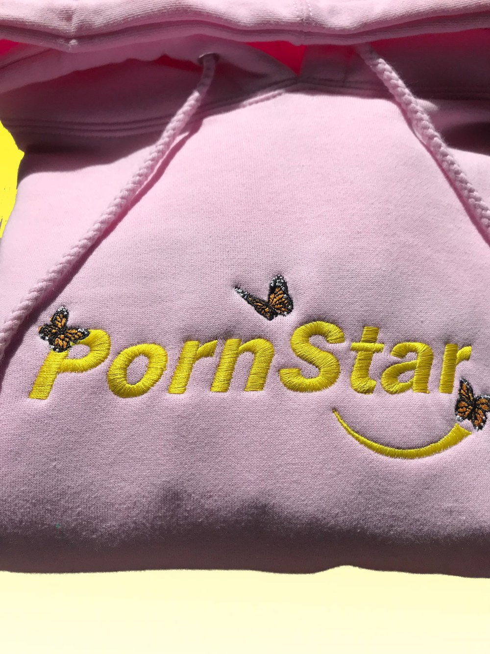 PornStar Pussy Pink Hoodie 