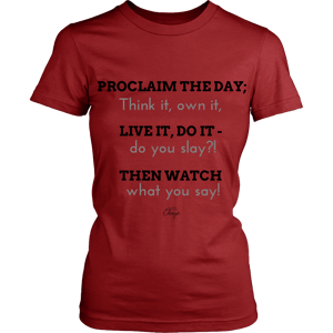 Image of Proclaim the Day Shirt - Fitted