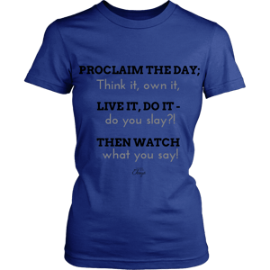 Image of Proclaim the Day Shirt - Fitted