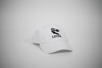 White With Black Dino Hat