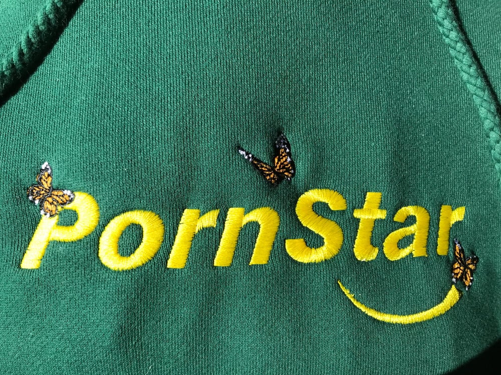 PornStar Hoodie Forest Green