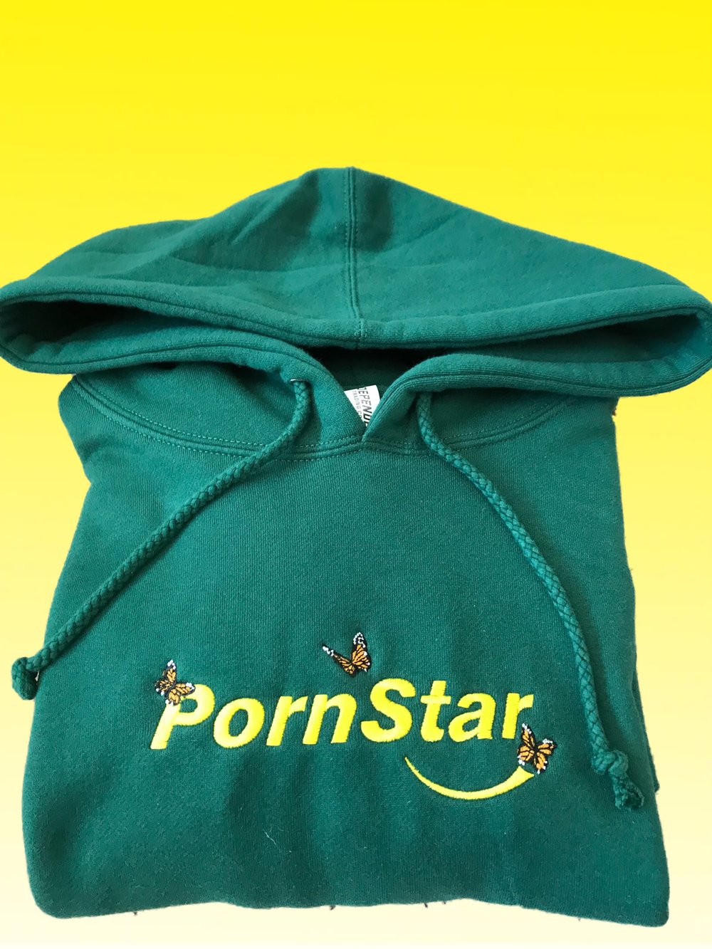 PornStar Hoodie Forest Green