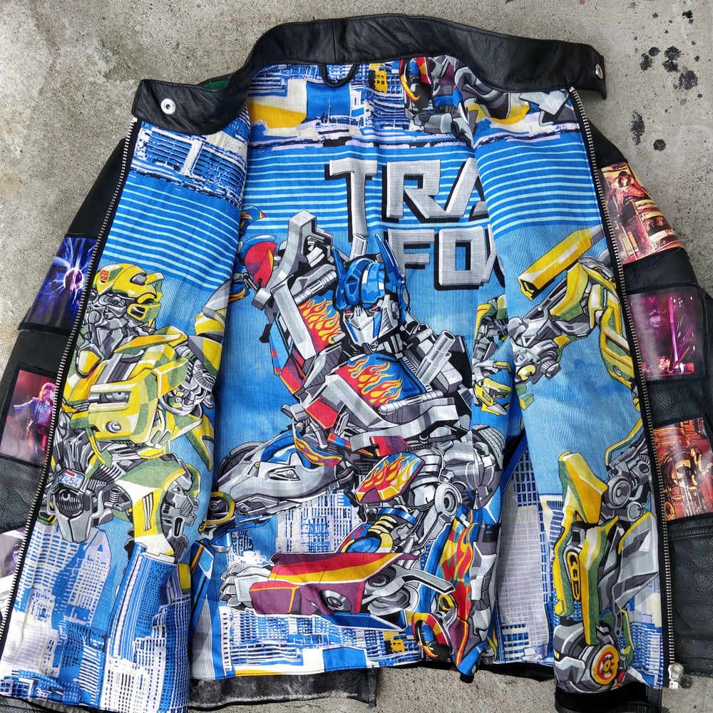 Image of Transformers Leather Jacket