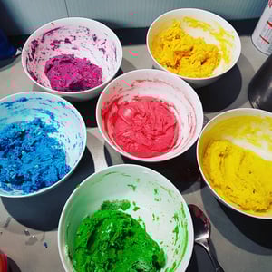 Image of Watercolour powdered dyes / paints
