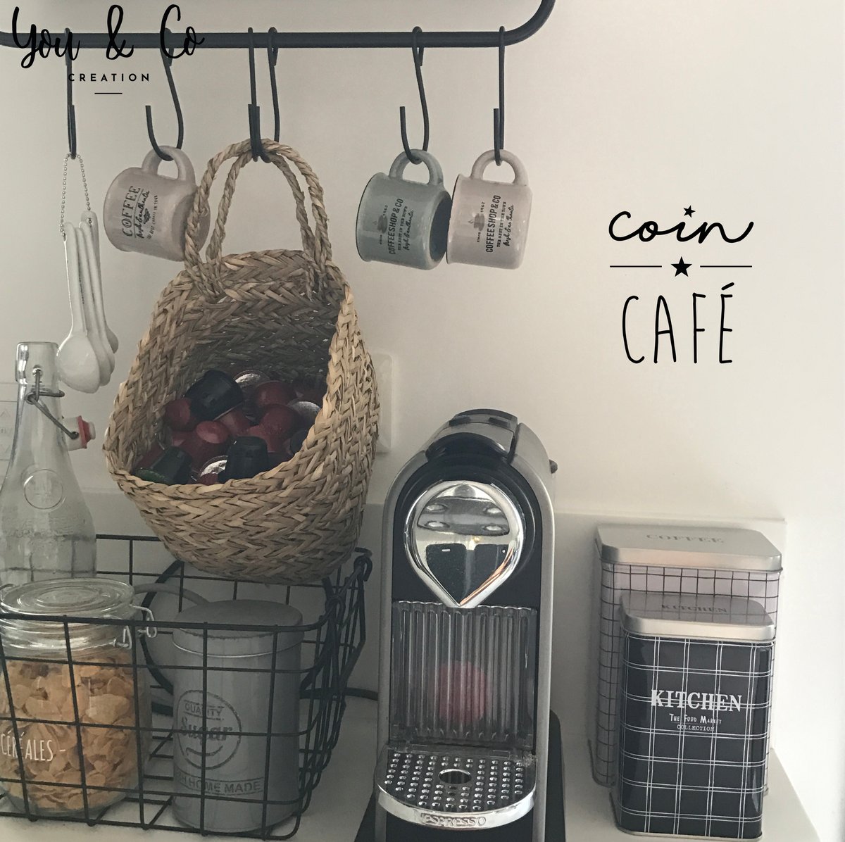 Sticker "Coin CAFÉ" You & Co Creation