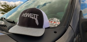 Image of Grey and Black Hewett Hat