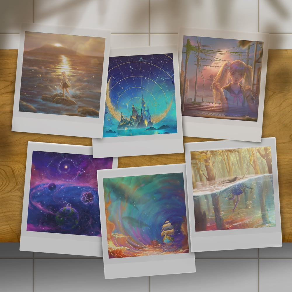 Image of White Polaroids