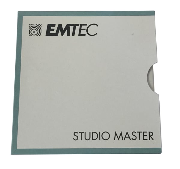 Image of EMTEC/ BASF/ RMG NEW STUDIO MASTER LM 526 H 1" X 2400' REEL TO REEL TAPE ON HUB