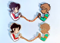 Image 2 of 'He's My Future' Klance Enamel Pin Set! 