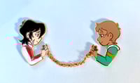 Image 3 of 'He's My Future' Klance Enamel Pin Set!