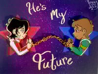 Image 1 of 'He's My Future' Klance Enamel Pin Set!
