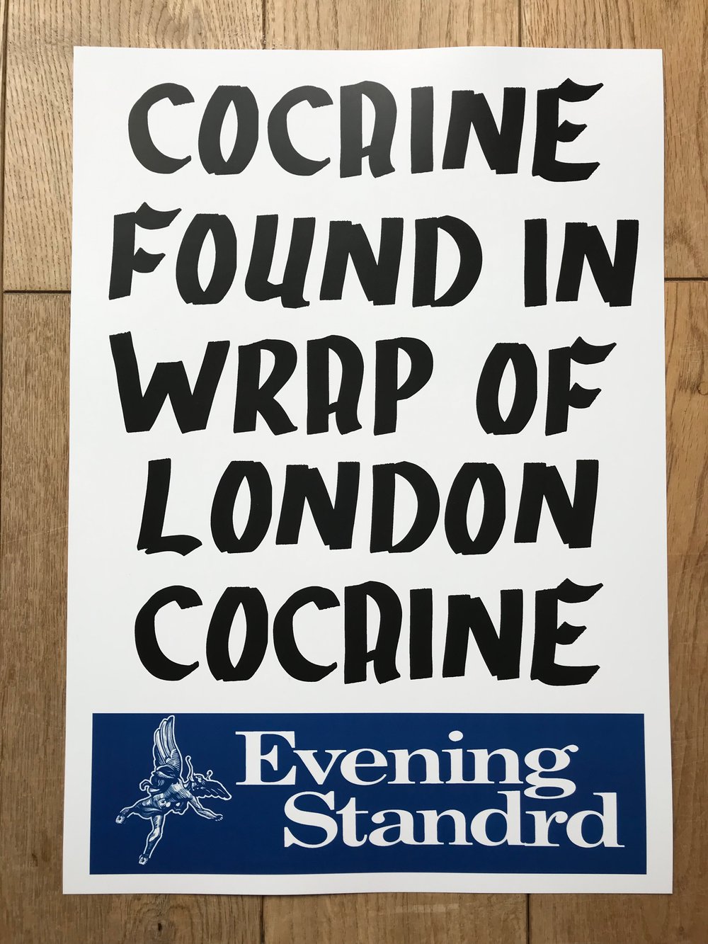 Image of COCAINE FOUND IN WRAP OF LONDON COCAINE