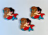 Mermaid Klance Enamel Pin 