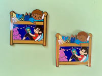 Image 1 of 'And they were Roommates!' Klance Enamel Pin 