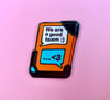 "Long Distance" Klance Enamel Pin 