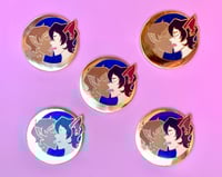 Image 4 of "Vampire x Werewolf" Klance Enamel Pin