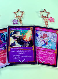 Image 3 of Monsters & Mana Trading Card Acrylic Charms! (+ Exclusive Charm!)
