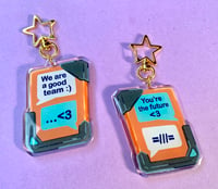 Image 1 of Klance "Long Distance" Space Phone Charm (PREORDER)