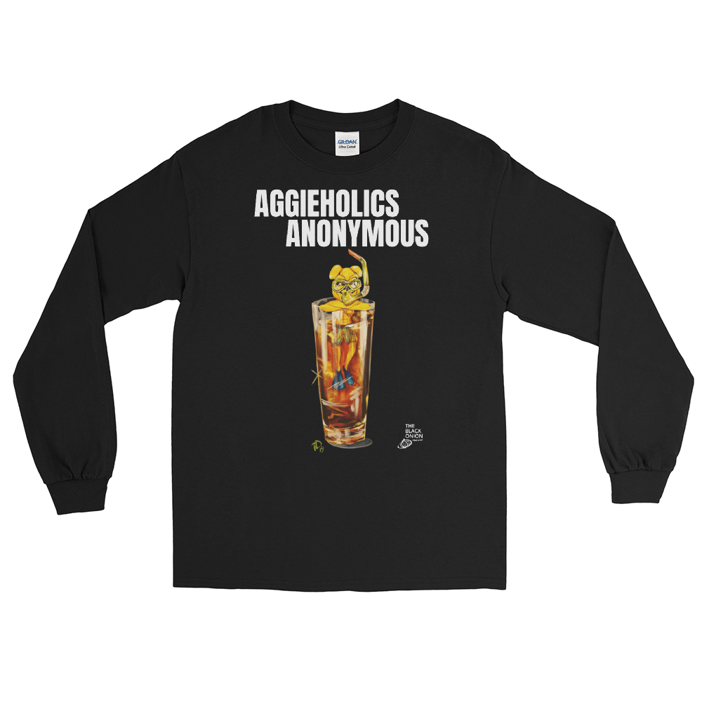 Image of AGGIEHOLICS ANONYMOUS (long sleeve)