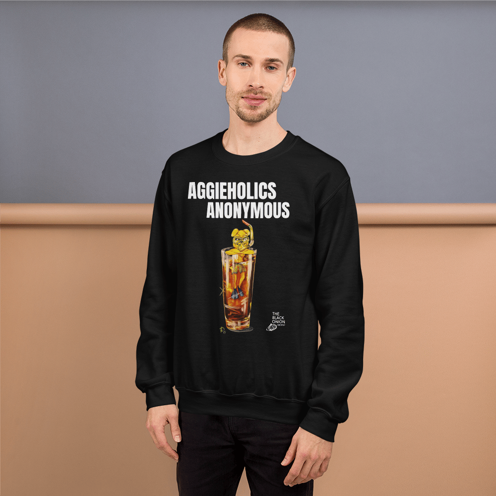 Image of AGGIEHOLICS ANONYMOUS (crewneck)