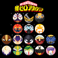 BNHA 1.5 Buttons - Pro Hero
