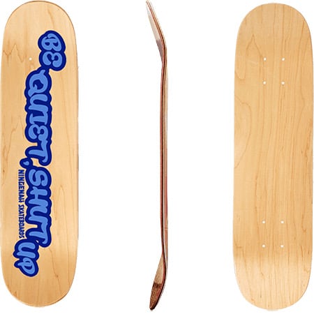 Image of Ningenah BQSU Natural Skateboard Deck