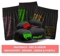 CHAINSAW CASTRATION MESHSHORT & SNAPBACK