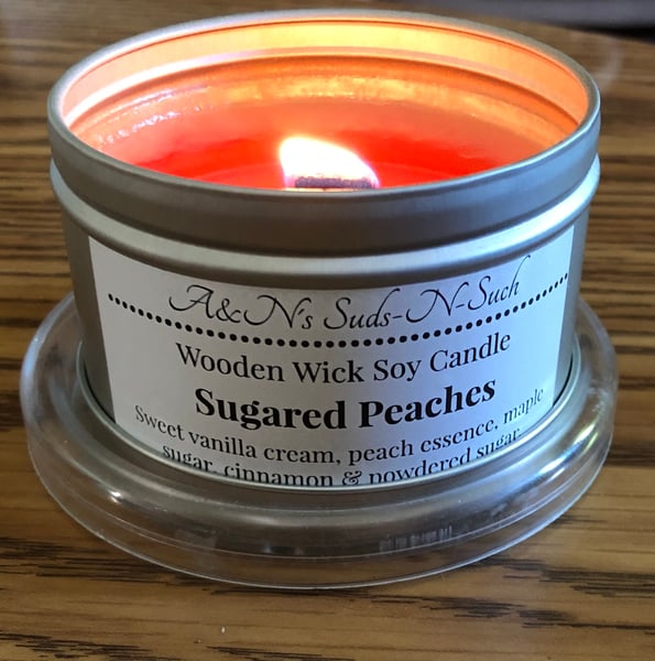 Image of Wooden Wick Soy Candles 6oz