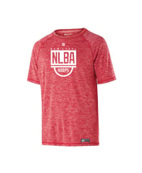 ELECTRIFY S/S PERFORMANCE TEE - SCARLET HEATHER