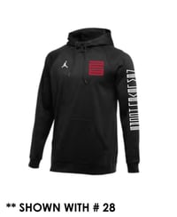 PERSONALIZED JORDAN ALPHA HOOD - ONYX