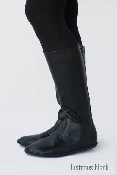 Image of Riding style boots - Vera in Matte Black