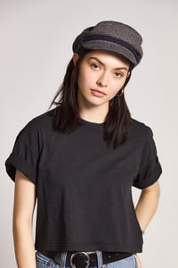 Image 2 of The Fiddler – Navy/Mauve