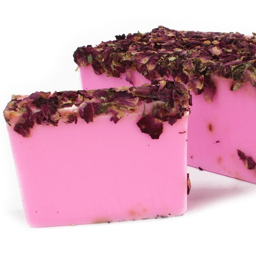 Image of Soap Rose with Rose Petals (Pack of 2)